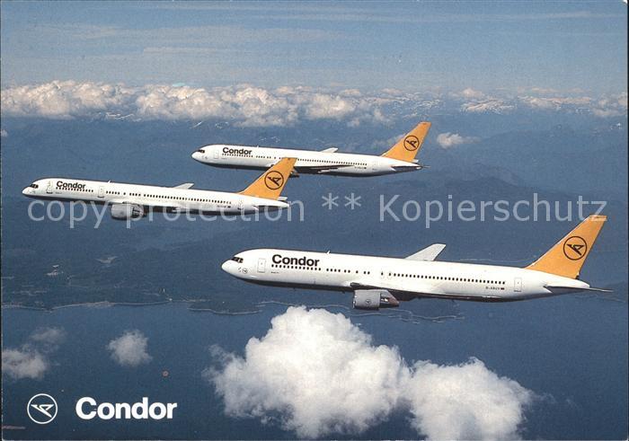 Flugzeuge Zivil Condor Boeing 767 Boeing B757