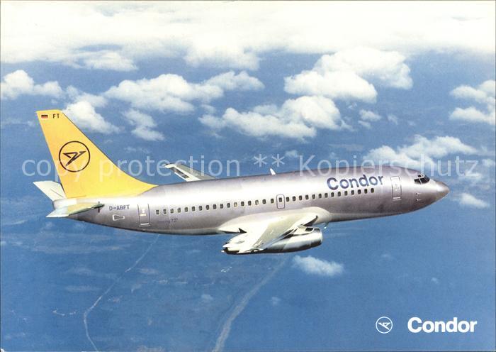 Flugzeuge Zivil Condor Europa-Jet Boeing 737-230
