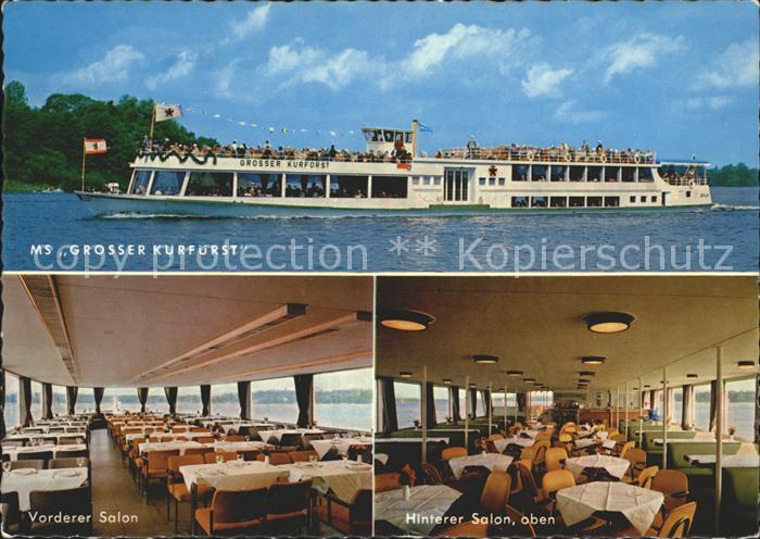 Motorschiffe MS Grosser Kurfuerst Salon