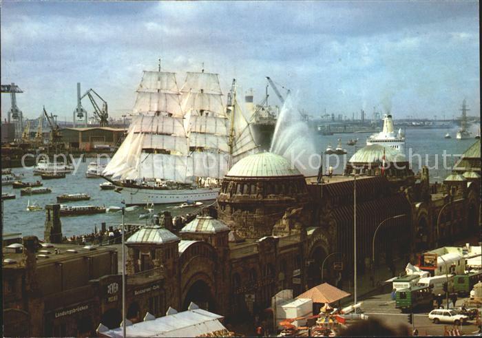 Segelschiffe Gorch Fock Hamburg Hafen