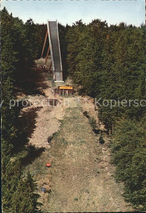 Ski-Flugschanze Muehlenkopfschanze Willingen Waldeck