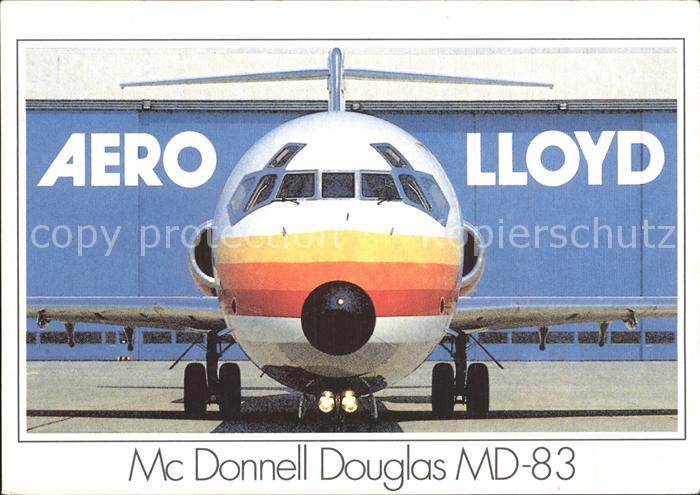Flugzeuge Zivil Aero Lloyd Mc Donnell Douglas MD-83