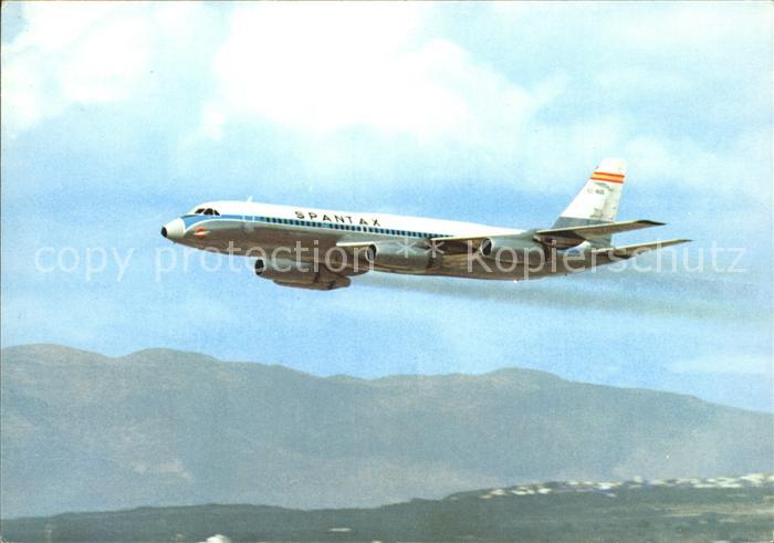 Flugzeuge Zivil Spantax Convair CV 990 A Coronado