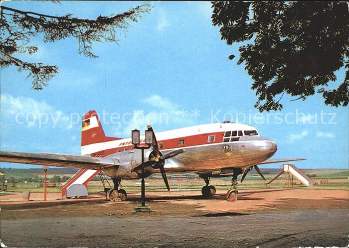 Flugzeuge Zivil Interflug Langenbernsdorf