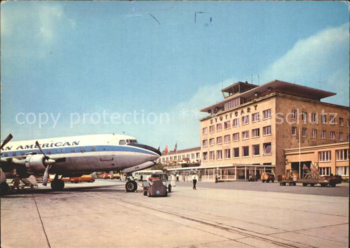 Flughafen Airport Aeroporto Stuttgart Pan American