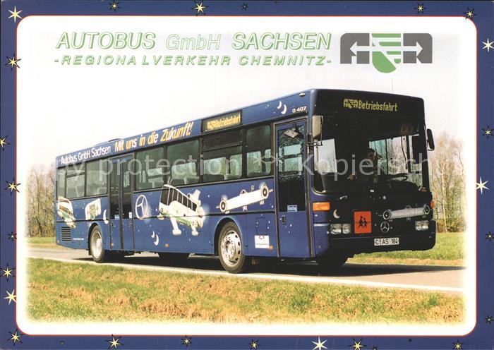 Autobus Omnibus Mercedes Benz 0 407 Regionalverkehr Chemnitz