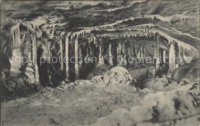 Hoehlen Caves Grottes Hermannshöhle Rübeland