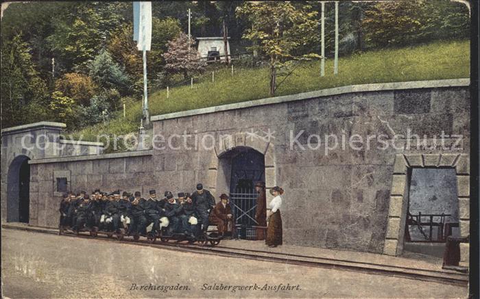 Salzbergwerk Berchtesgaden Ausfahrt