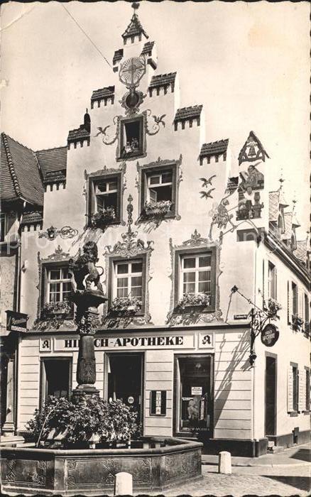 Offenburg Pharmacie du Cerf