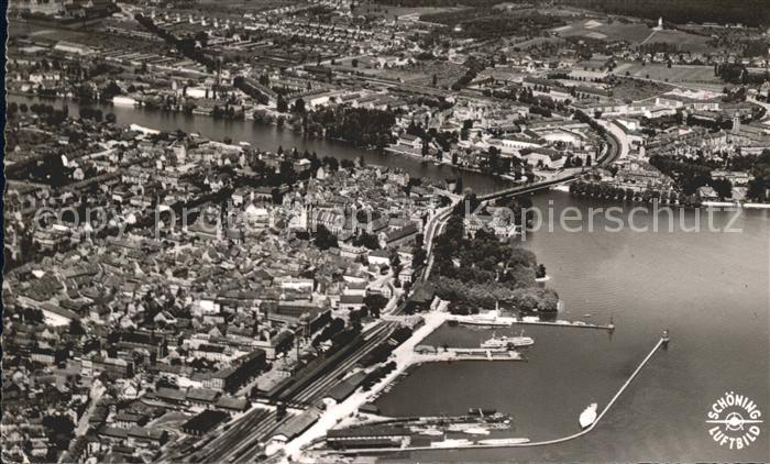 Konstanz Bodensee Fliegeraufnahme