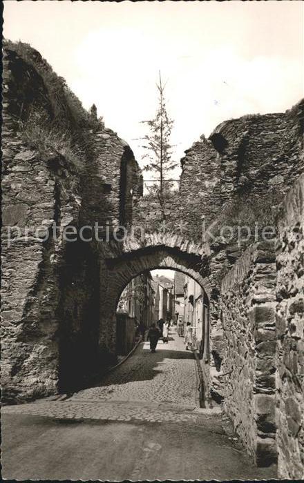 Boppard Rhein Bingertor