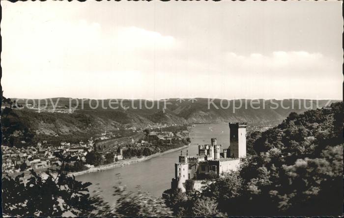 Stolzenfels Schloss mit Rhein