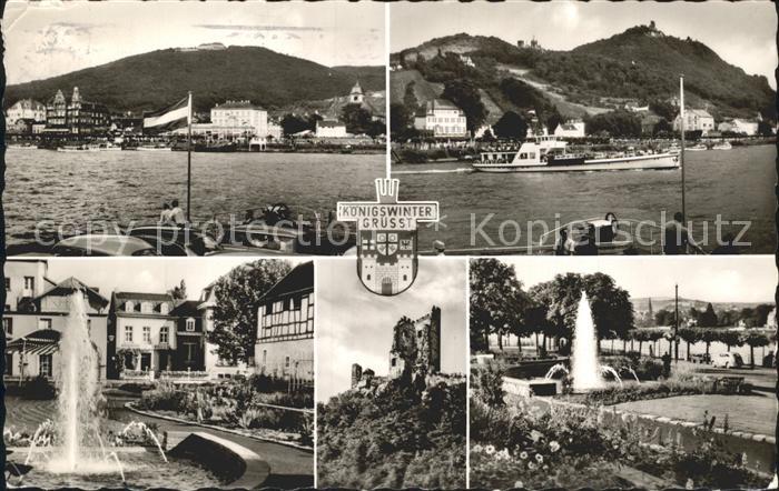 Koenigswinter Drachenfels Petersberg Berliner Platz