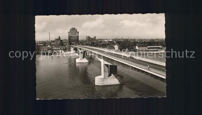 Worms Rhein Nibelungenbruecke