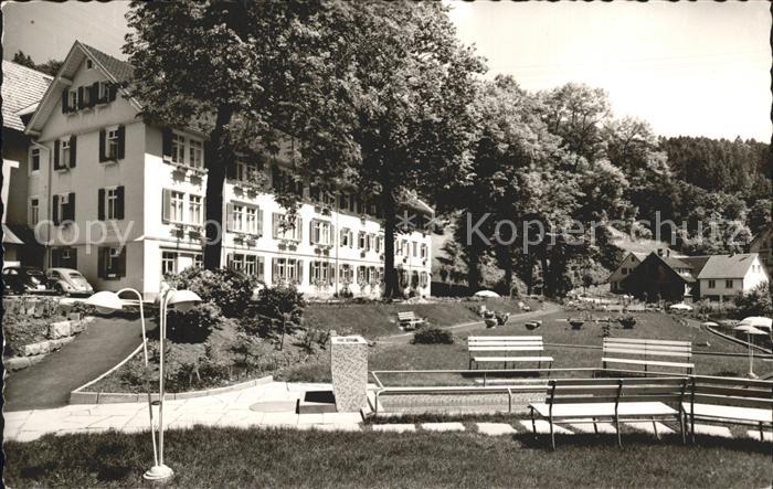 Bad Rippoldsau Schwarzwald Kurhaus Kloesterle