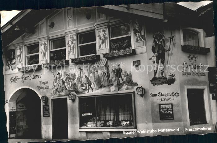Mittenwald Bayern Bozner Weinstube