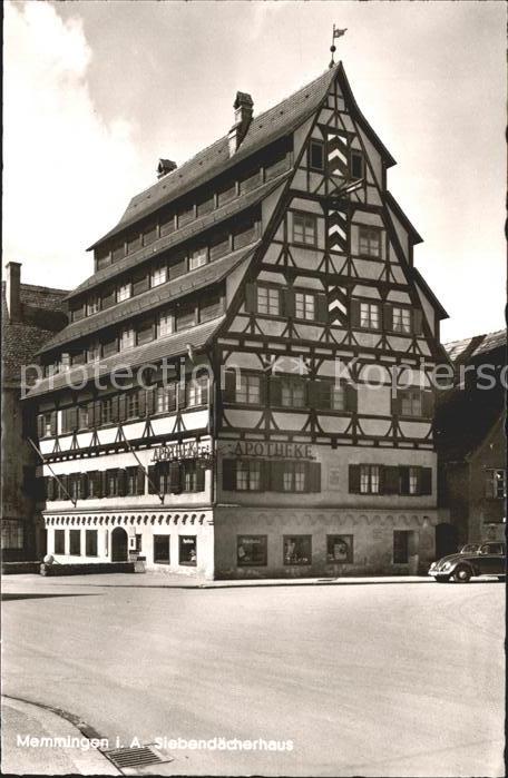 Memmingen Bayern Siebendaecherhaus
