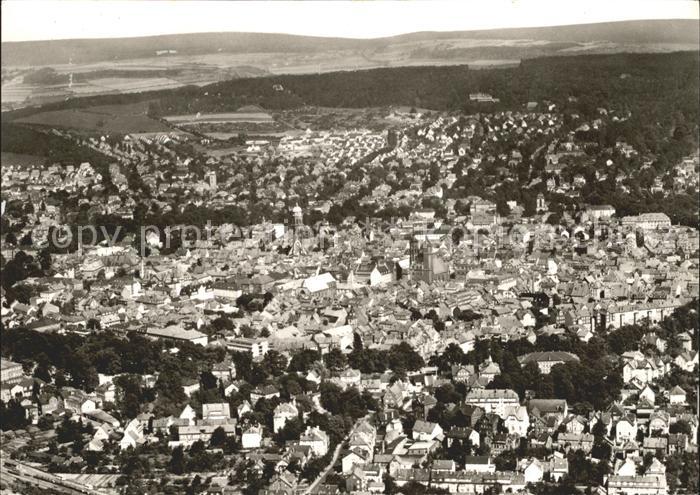 Goettingen Niedersachsen Fliegeraufnahme