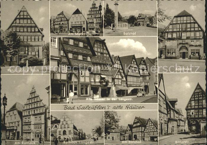Bad Salzuflen alte Fachwerkhaeuser