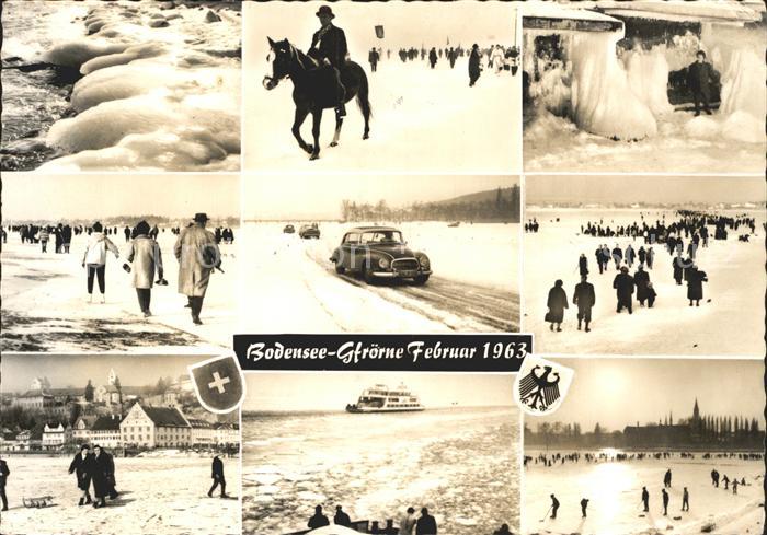 Bodensee Gfroerne Februar 1963