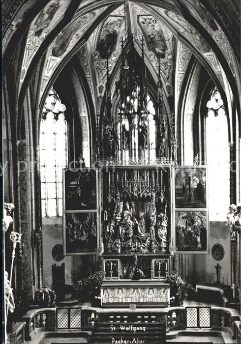 St Wolfgang Wolfgangsee Oberoesterreich AT Altar