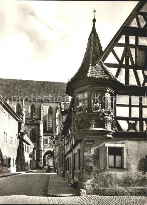 Rothenburg Tauber Feuerleinserker