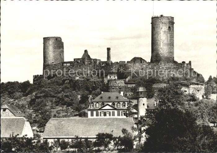Muenzenberg Muenzenburg im Wetterau