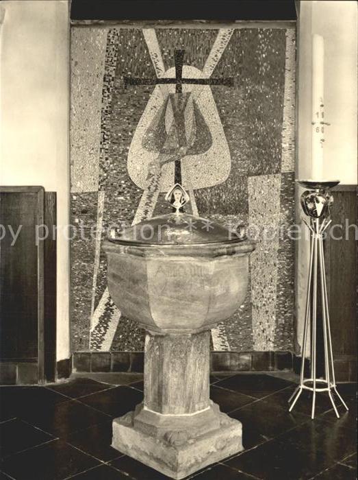 Schiefbahn Pfarrkirche St. Hubertus Taufkapelle