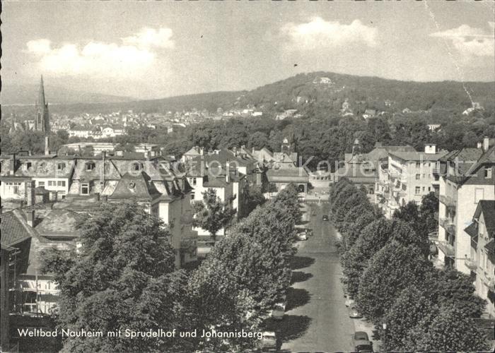 Nauheim Bad mit Sprudelhof und Johannisberg
