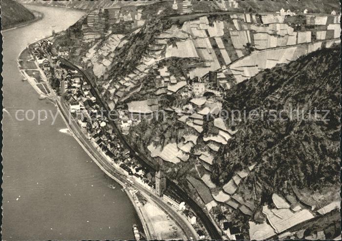 St Goarshausen Fliegeraufnahme