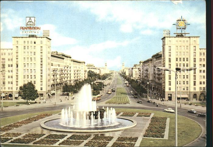 BERLIN  CITY Karlm Marx Allee