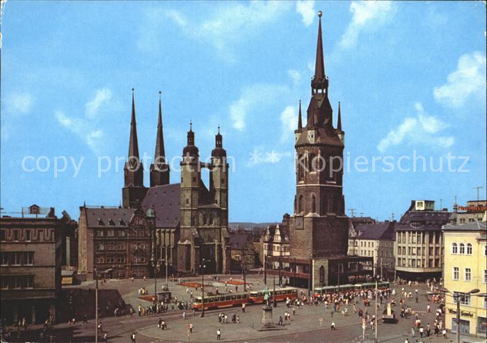 Halle Saale Marktplatz
