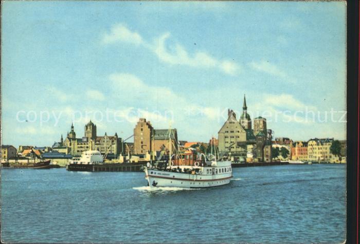 Stralsund Mecklenburg Vorpommern Hafen