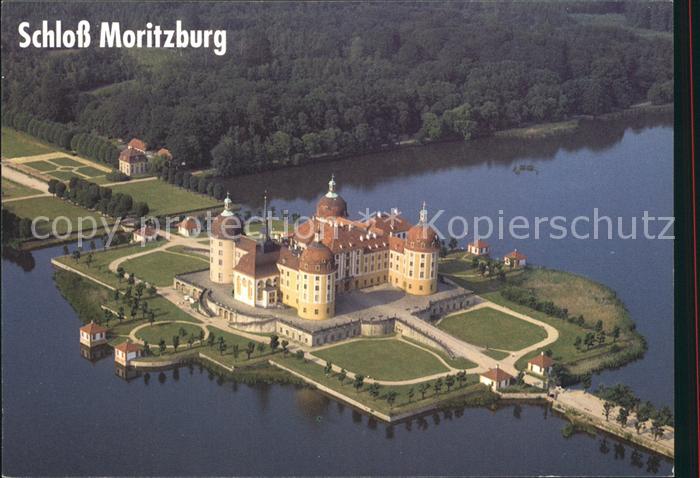 Moritzburg Sachsen Fliegeraufnahme Schloss