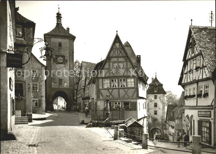 Rothenburg Tauber Ploenlein