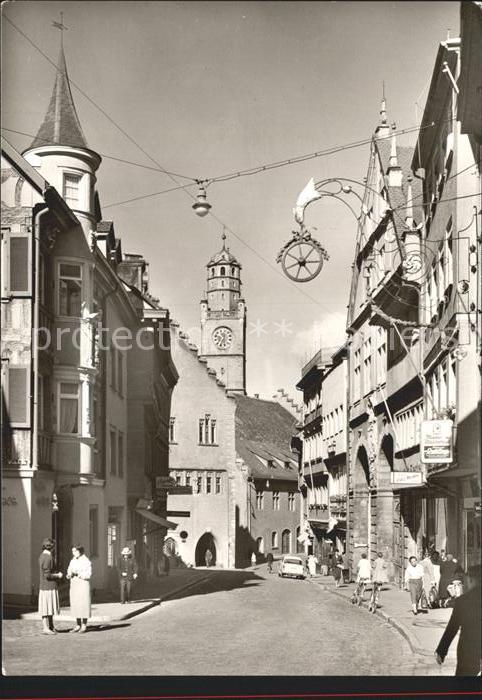 Ravensburg Wuerttemberg Marktkirche mit Blaserturm