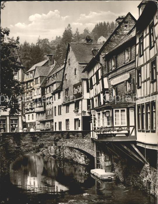 Monschau Montjoie NRW Partie an der Rur