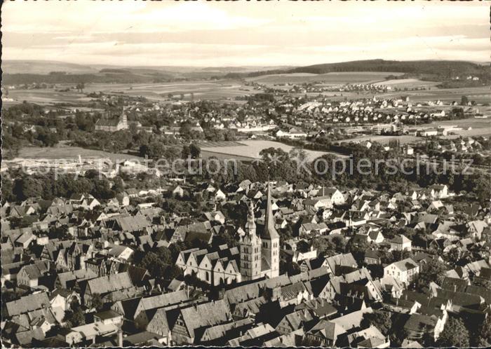 Lemgo Lippe NRW Fliegeraufnahme