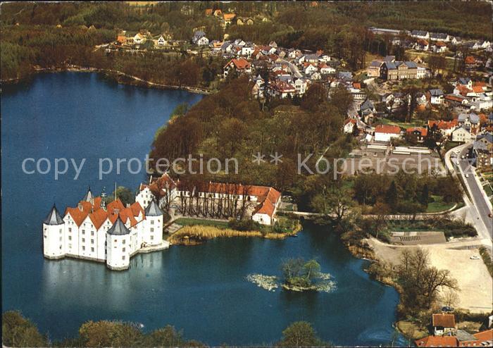 Gluecksburg Ostseebad Schloss Fliegeraufnahme