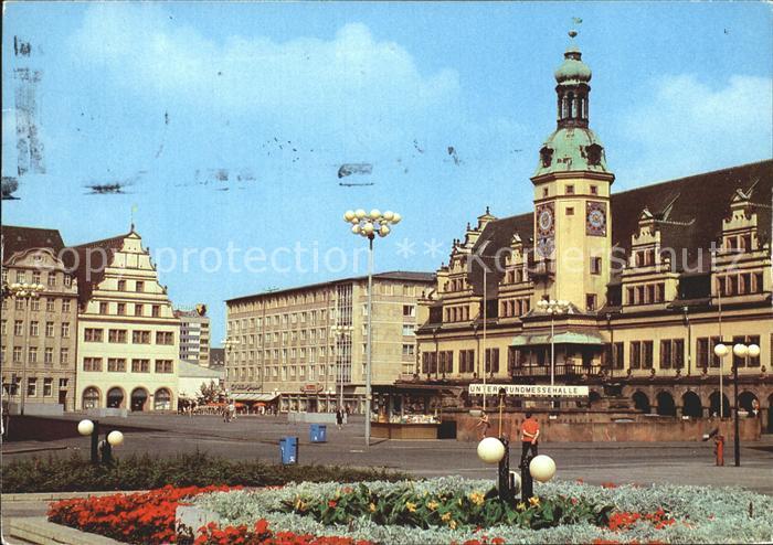 LEIPZIG Sachsen Markt Rathaus