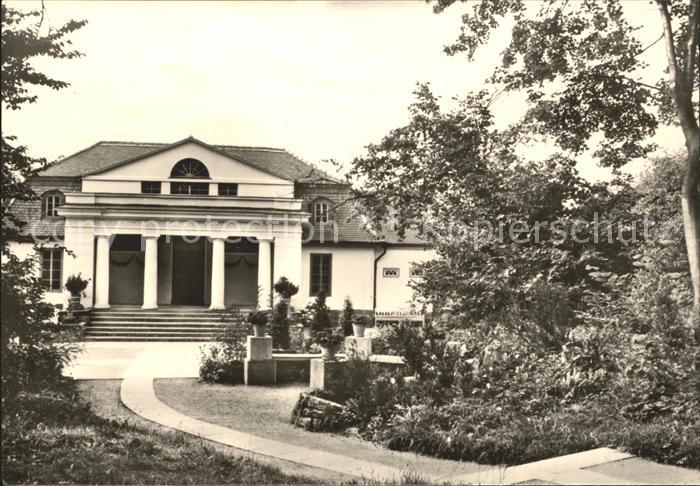 Schloss Kochberg Goethe Gedenkstaette Liebhabertheater