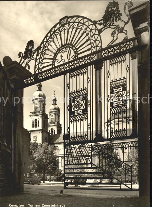 Kempten Allgaeu Tor am Zumsteinhaus