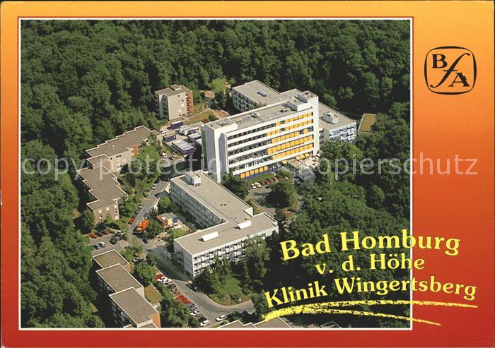 Bad Homburg Fliegeraufnahme Klinik Wingersberg