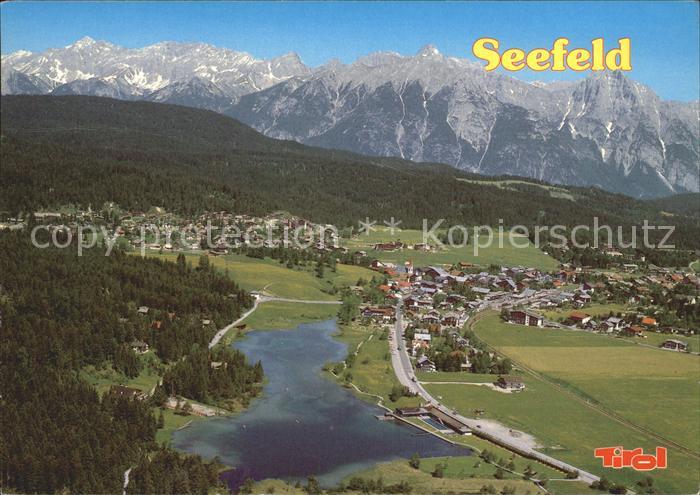 Seefeld Tirol Fliegeraufnahme