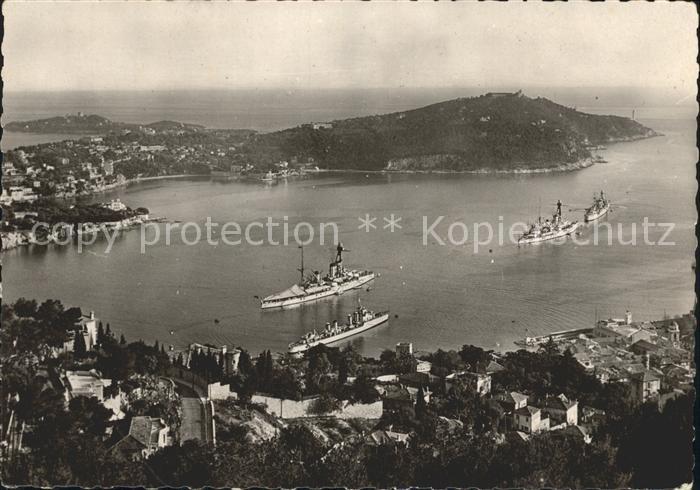 Villefranche-sur-Mer Fliegeraufnahme Cap Ferrat