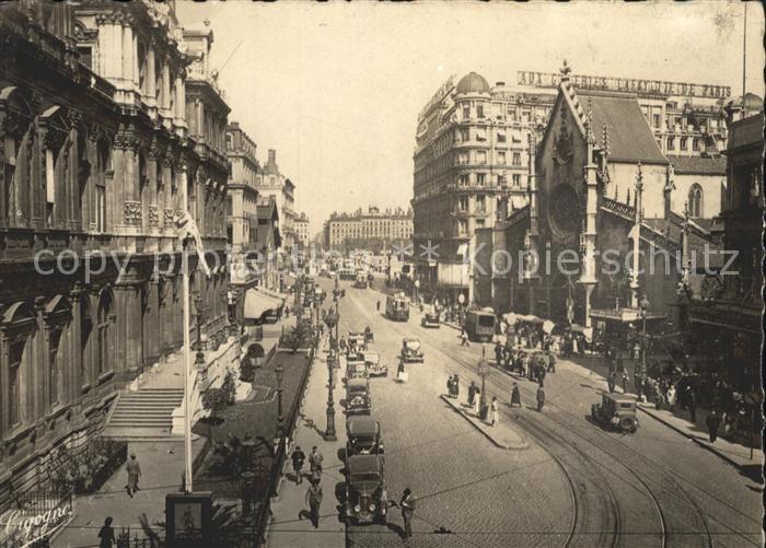 Lyon France Place des Cordeliers Bourse