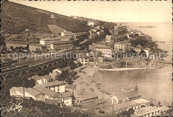 Cerbere mit Strand