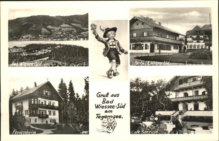 Bad Wiessee am Tegernsee Cafe Seerose Ferienheim