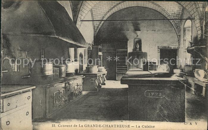 Grande Chartreuse Couvent Cuisine