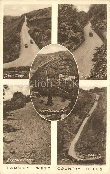 Porlock District Famous West Country Hills